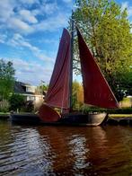 Zeil praam, Watersport en Boten, Platbodems, Ophalen, Gebruikt, Staal, 9 tot 12 meter