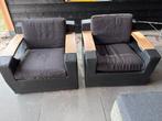 2 grote lounge stoelen, Tuin en Terras, Verzenden, Gebruikt