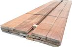 9.6 m2 hardhouten damwand Azobé hout - nr: HP81, Tuin en Terras, Palen, Balken en Planken, Ophalen, Planken, Nieuw, Hardhout