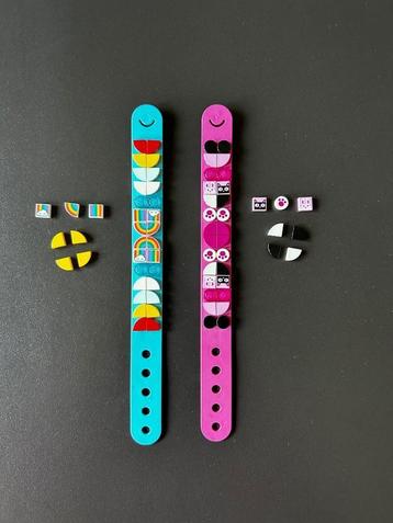 LEGO DOTS 2 armbandjes "funky dieren" en "regenboog"  beschikbaar voor biedingen