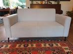 LEUKE BANK, STOF WIT / LICHT GRIJS, Huis en Inrichting, Banken | Bankstellen, Ophalen, Gebruikt, 150 tot 200 cm, Tweepersoons