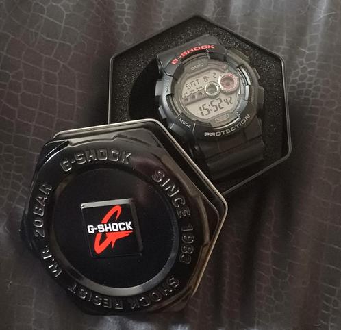 G-Shock horloge zwart rood (Protection), Sieraden, Tassen en Uiterlijk, Horloges | Heren, Ophalen of Verzenden