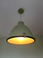 Industriële hanglamp - Groen, Minder dan 50 cm, Modern Industrieël, Ophalen of Verzenden, Metaal