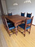 Mechelse Eethoek met Uitschuifbare Tafel & 6 Stoelen, Ophalen