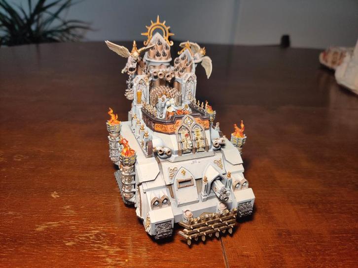 Adepta Sororitas Exorcist - Warhammer 40k, Hobby en Vrije tijd, Wargaming, Gebruikt, Warhammer 40000, Figuurtje(s), Geverfd, Ophalen