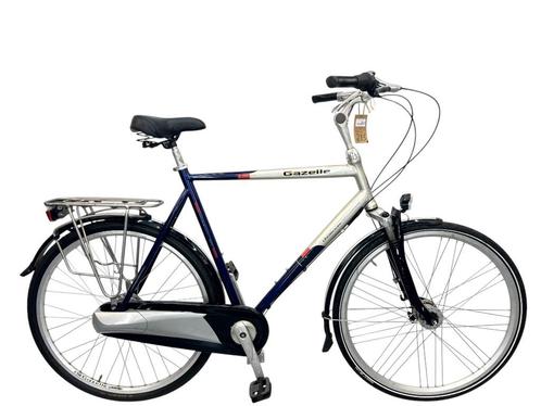 Herenfiets Gazelle Orange 63 cm /met 8 versnellingen, Fietsen en Brommers, Fietsen | Heren | Herenfietsen, Gebruikt, Gazelle, 61 tot 65 cm