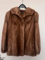 Vintage Echte Bontjas Maat 38, Kleding | Dames, Ophalen, Zo goed als nieuw, Maat 38/40 (M), Bruin