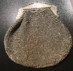 Antiek zilveren beugel beurs biedermeier 1880 zilver gekeur, Verzenden, Zilver