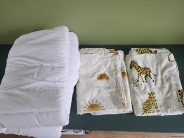 Complete set beddengoed ledikant - Matrasmaat 60 x 120 cm beschikbaar voor biedingen