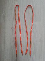 Oranje Rabobank veters platte schoenveters 115cm lang, Overige typen, Nieuw, Ophalen of Verzenden, Overige kleuren