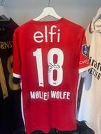 Matchworn en gesigneerd AZ Shirt Møller Wolfe, Maat M, Ophalen of Verzenden, Gebruikt, Shirt