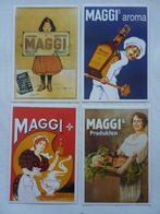 Maggi reclame ansicht ongelopen kaarten 4x maggi produkten, Verzenden, 1980 tot heden, Ongelopen, Ambachten of Beroep