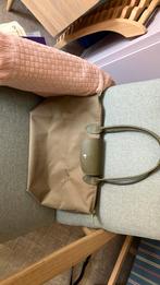 Longchamp handtas M, Ophalen of Verzenden, Zo goed als nieuw, Groen, Handtas