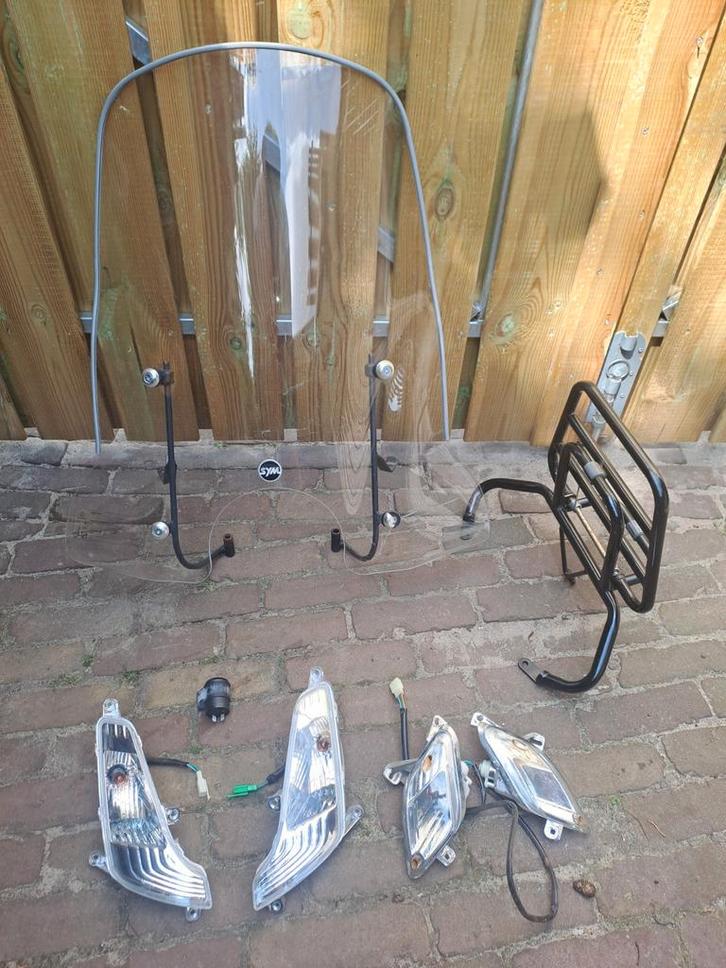 Sym fiddle 2 onderdelen, Fietsen en Brommers, Brommeronderdelen | Scooters, Gebruikt, SYM, Overige typen, Ophalen