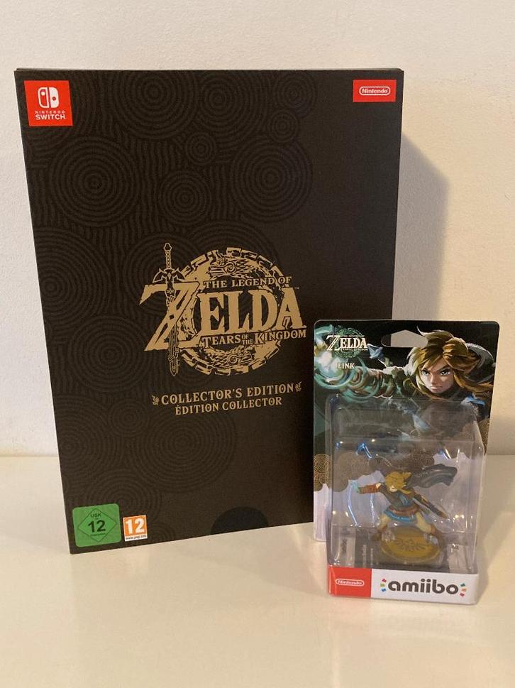 Legend of Zelda: Tears of the Kingdom - Collector's Edition, Spelcomputers en Games, Games | Nintendo Switch, Nieuw, Avontuur en Actie