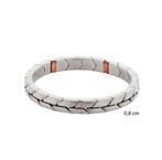 Energetix flexibele armbande maat XL van € 45 voor € 32, Sieraden, Tassen en Uiterlijk, Ophalen of Verzenden, Nieuw, Zilver, Staal