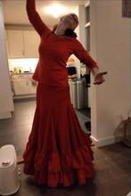 Carnavalspak flamenco danseres maat 34, Kleding | Dames, Carnavalskleding en Feestkleding, Ophalen of Verzenden, Zo goed als nieuw
