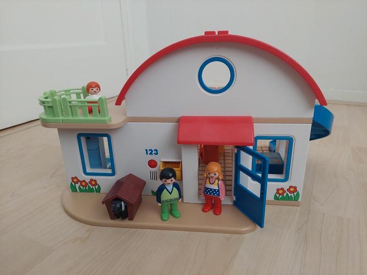 Playmobil123, Woonhuis 6784, Kinderen en Baby's, Speelgoed | Playmobil, Gebruikt, Ophalen of Verzenden