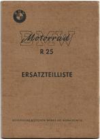BMW R25 Ersatzteilliste onderdelenboek 1950 (054v), Motoren, Handleidingen en Instructieboekjes, BMW