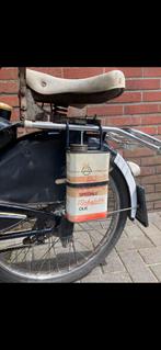 2 kaptein mobylette olieblikken met houders, Ophalen of Verzenden, Gebruikt, Tank, Overige merken