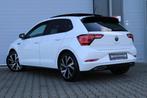 Volkswagen Polo 1.0 TSI DSG 110PK HIGHLINE BUSINESS R | 3XR-, Auto's, Volkswagen, Stof, Gebruikt, Zwart, 1096 kg