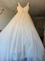 Schone trouwjurk met sluier in Rotterdam, Kleding | Dames, Trouwkleding en Trouwaccessoires, Ophalen of Verzenden, Zo goed als nieuw