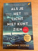 Als je het licht niet kunt zien - Anthony Doerr, Anthony Doerr, Ophalen of Verzenden, Zo goed als nieuw, Nederland