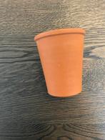 Aardewerk Bloempotje, Tuin en Terras, Gebruikt, Rond, Binnen, Ophalen of Verzenden