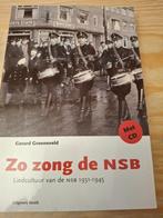 Zo zong de NSB Liedcultuur van de NSB 1931-1945, Verzenden, Gerard Groeneveld, Tweede Wereldoorlog, Gelezen