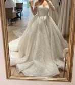 Prachtige off shoulder bruidsjurk!, Ophalen, Zo goed als nieuw, Wit, Trouwjurk