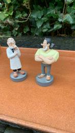 Suske en Wiske beeldjes: Barabas en Jerom, Ophalen of Verzenden, Suske en Wiske, Zo goed als nieuw, Beeldje of Figuurtje