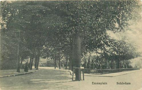 (388-520-009) Schiedam Emmaplein, Verzamelen, Ansichtkaarten | Nederland, Zuid-Holland, Verzenden