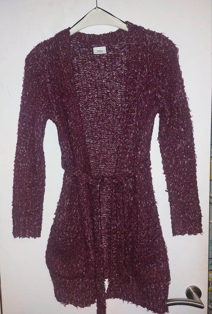 Donkerrood Mama Licious vest - Maat M, Kleding | Dames, Truien en Vesten, Gedragen, Maat 38/40 (M), Rood, Ophalen of Verzenden