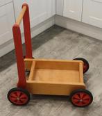 Houten Loopwagen, Duwwagen, Kinderen en Baby's, Ophalen of Verzenden, Gebruikt, Duw- of Trekspeelgoed