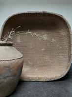 Grote oude Chinese mand sober sleets imperfect, Ophalen