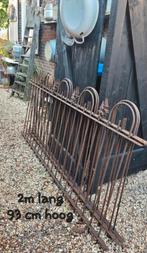 Ijzeren hekwerk, Tuin en Terras, Tuinhekken en Hekwerk, Ophalen of Verzenden, Zo goed als nieuw, IJzer, Sierhekwerk