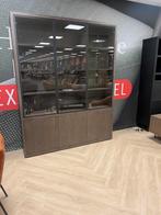 Glaskast Prado, Ophalen, 50 tot 100 cm, Zo goed als nieuw, Minder dan 100 cm