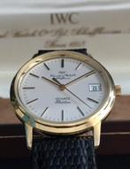 IWC Flatline 3306 18k Goud - Nieuwstaat, Compleet!, Overige merken, Leer, Polshorloge, Nieuw