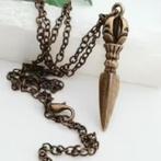 Phurba Tibetaanse rituele dolk miniatuur incl. ketting, Antiek en Kunst, Kunst | Niet-Westerse kunst, Ophalen