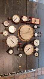 Diverse oude drukmeters en manometers, Antiek en Kunst, Ophalen