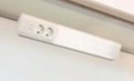 Onderbouwverlichting met stopcontact, Ophalen, Kunststof, Zo goed als nieuw, Modern