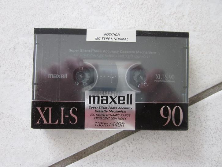 10 Maxell XLI-S cassette tapes nieuw in seal, Cd's en Dvd's, Cassettebandjes, Nieuw in verpakking, Origineel, Overige genres, 2 t/m 25 bandjes