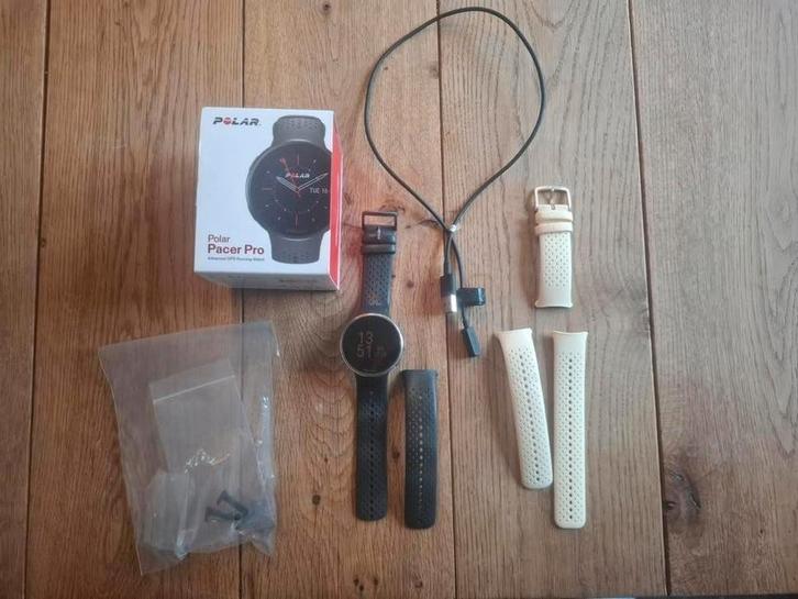 Garmin Pacer Pro, Sieraden, Tassen en Uiterlijk, Smartwatches, Gebruikt, Android, Zwart, Afstand, Calorieverbanding, Conditie