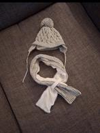 Wintermuts met sjaal 0-6 maanden, Kinderen en Baby's, Babykleding | Mutsen, Sjaals en Wanten, Maat 62, Ophalen of Verzenden, Zo goed als nieuw