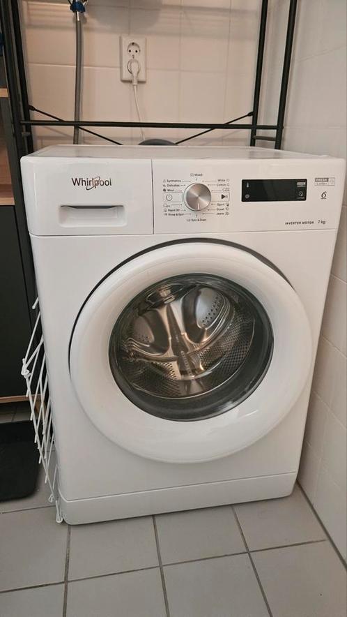 Zo goed als nieuw wasmachine Whirlpool ffs 7458 w ee, Witgoed en Apparatuur, Wasmachines, Zo goed als nieuw, 6 tot 8 kg, Minder dan 85 cm