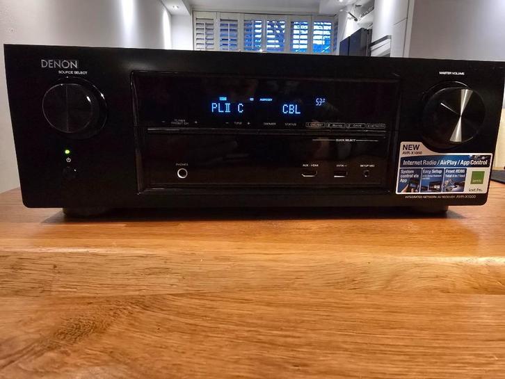Denon avr X1000-5.1 Receiver, Audio, Tv en Foto, Versterkers en Receivers, Zo goed als nieuw, 5.1, 120 watt of meer, Denon, Ophalen