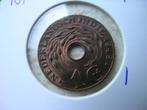Cent 1945 P Nederlands Indie (nr 1), Postzegels en Munten, Munten | Nederland, Ophalen of Verzenden, 1 cent, Losse munt