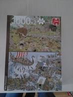 Jumbo Pieces of History Puzzel 2x1000, Hobby en Vrije tijd, Denksport en Puzzels, Ophalen of Verzenden, 500 t/m 1500 stukjes, Zo goed als nieuw
