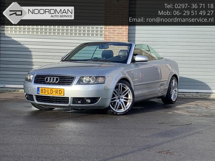 Audi A4 Cabriolet 2.4 V6 Exclusive, Auto's, Audi, Bedrijf, Te koop, A4, ABS, Airbags, Airconditioning, Alarm, Centrale vergrendeling