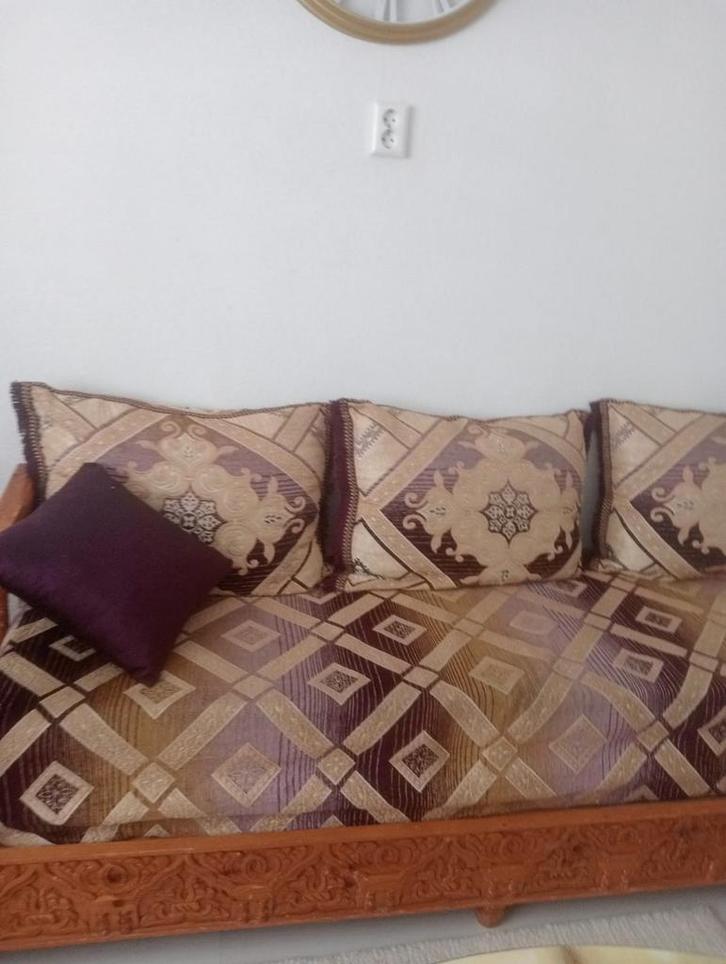 Marokkaanse Seddari Bank - Prachtig Design!, Huis en Inrichting, Banken | Sofa's en Chaises Longues, Ophalen